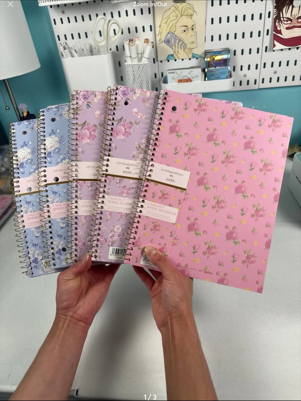 Loveshackfancy x target yoobi spiral notebook bundle